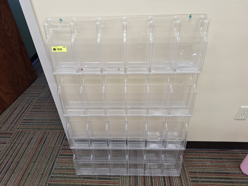 2 Poly Mail Organizers, 30"x41"