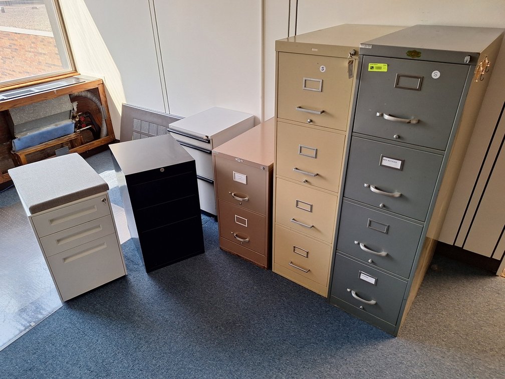 6 File Cabinets