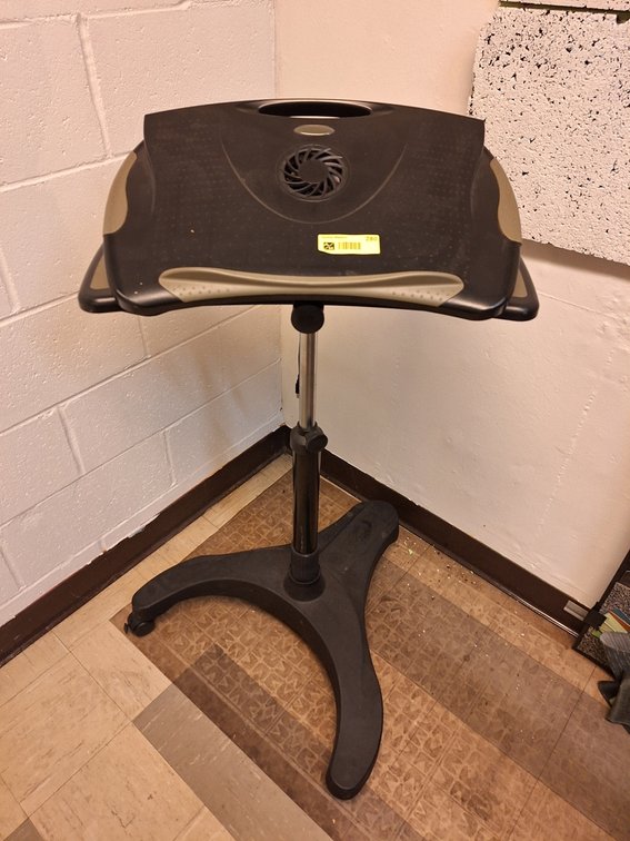 Rolling Laptop Holder