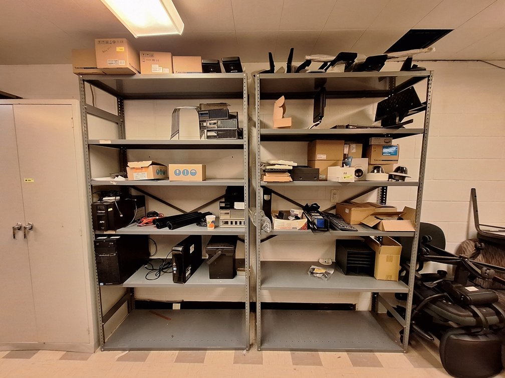 Contents on 2 Shelves