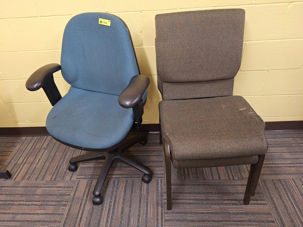 3 Assorted Office Chairs