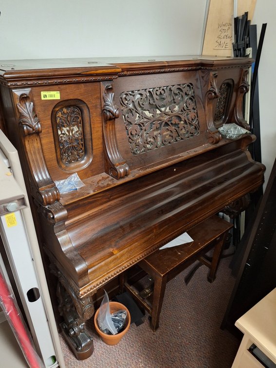 Mathoshek Upright Piano, 56"W