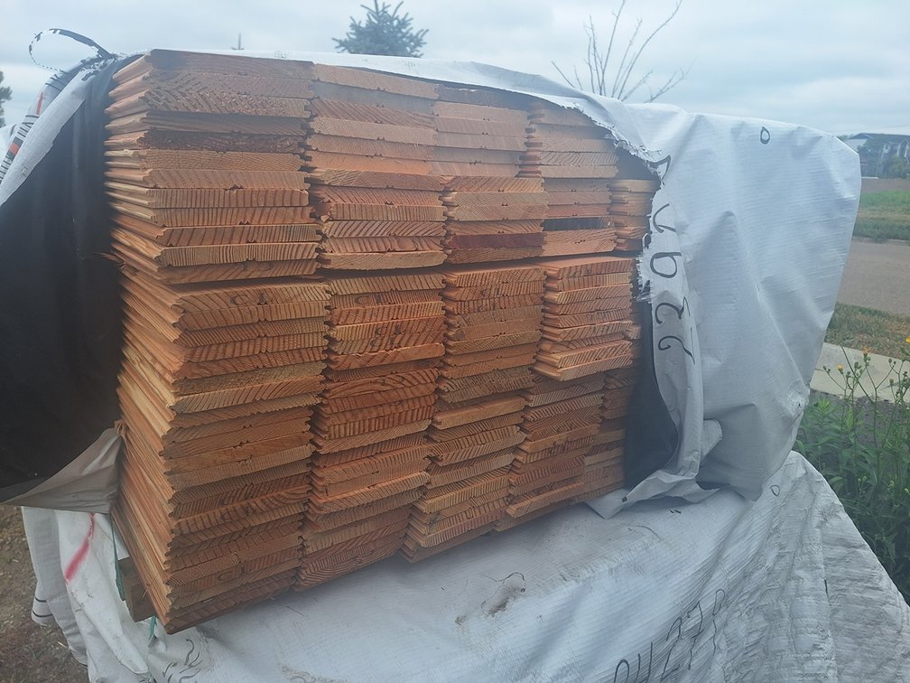 Douglas Fir 1"x6" DEE VG Combo Ceiling KD, 6' to 10' Lengths, 1934 Linear Feet, 805 Sq. Ft.