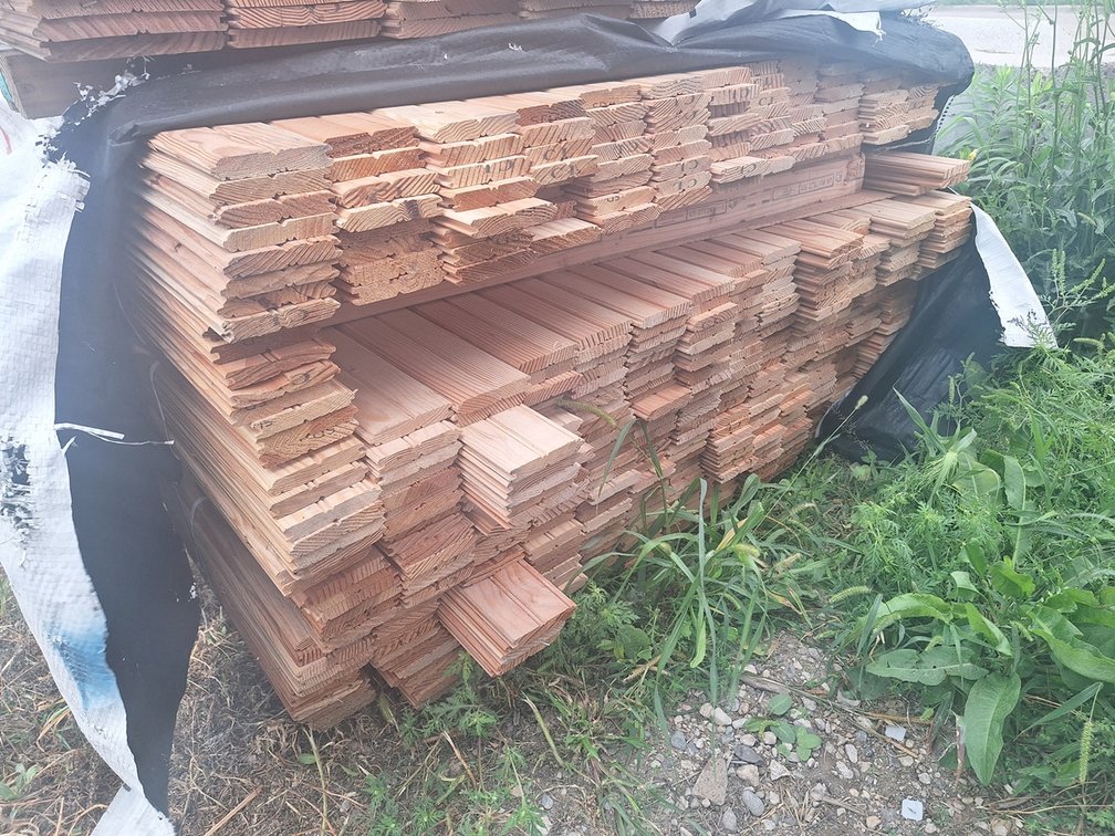 Douglas Fir 1"x4" Combo Ceiling KD, 6' to 10' Lengths, 3728 Linear Feet, 986 Sq. Ft.