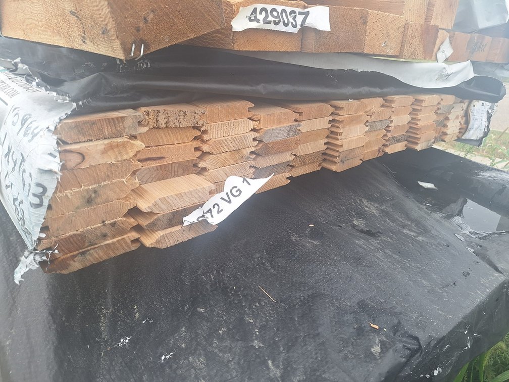 Hemlock 1"x4" Outs, 0 and Btr VG S4S, 6' to 10' Lengths, 588 Linear Feet
