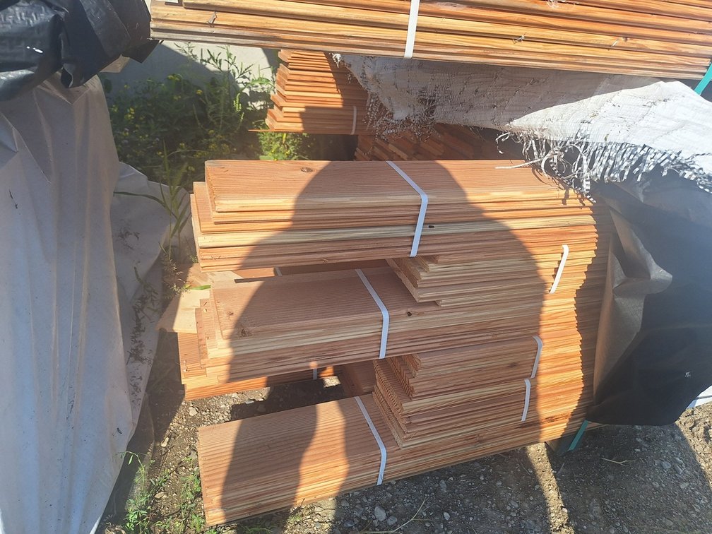 Douglas Fir 1"x6" DEE VG Combo Ceiling KD, 3' to 5' Lengths, 1146 Linear Feet, 477 Sq. Ft.