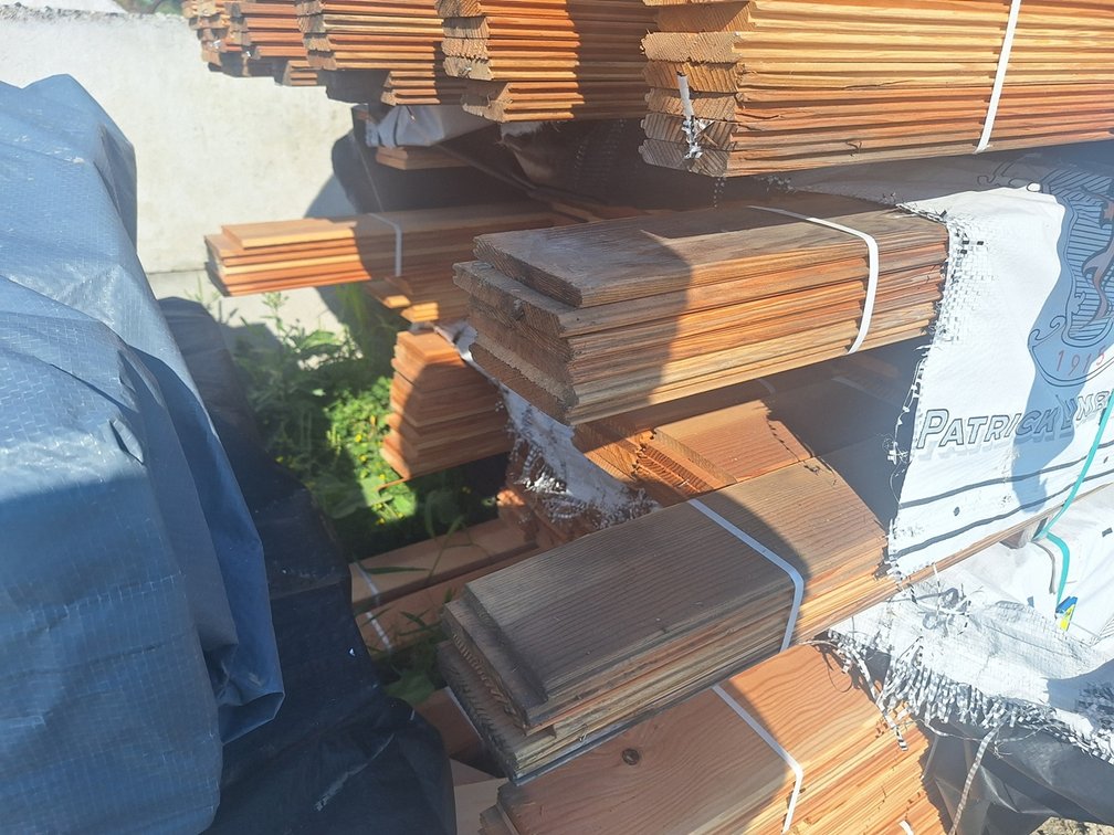 Douglas Fir 1"x6" DEE VG Combo Ceiling KD, 3' to 5' Lengths, 636 Linear Feet, 265 Sq. Ft.