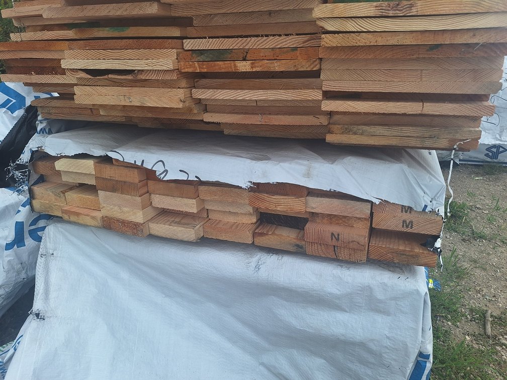 Douglas Fir 2"x6" Planner Down Fall S4S KD, 6' to 10' Lengths, 517 Linear Feet