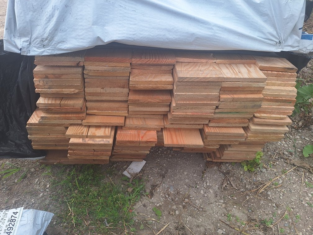 Douglas Fir 1"x8" Planner S4S KD, 6' to 10' Lengths, 1475 Linear Feet