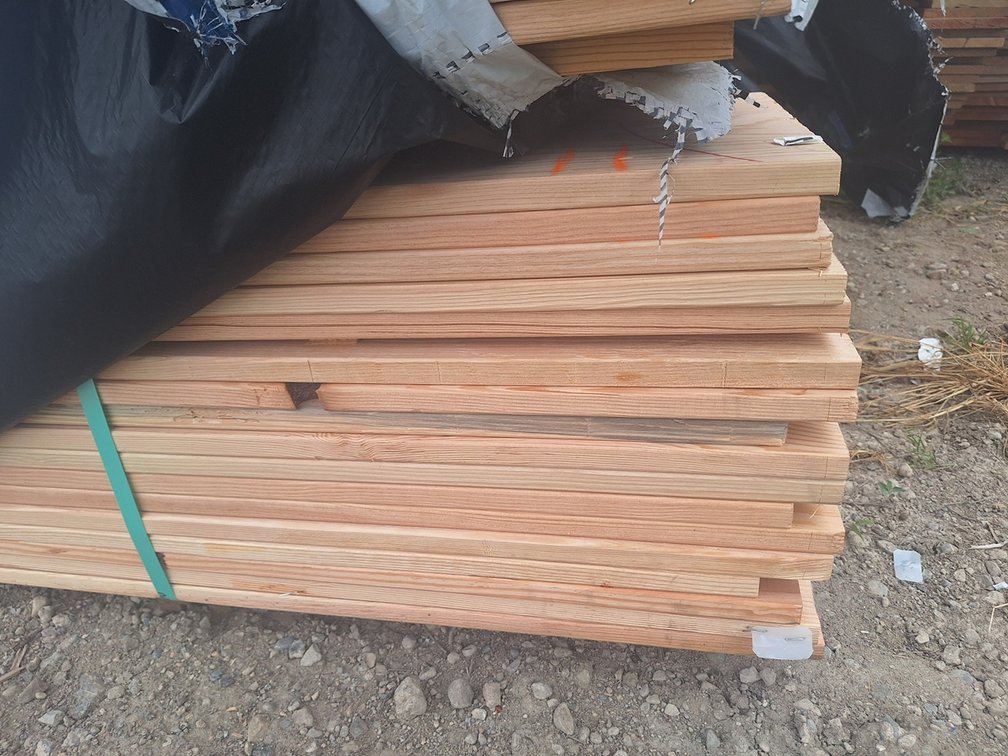 Douglas Fir 1"x12" Planner Down Fall S4S KD, 6' to 10' Lengths, 503 Linear Feet