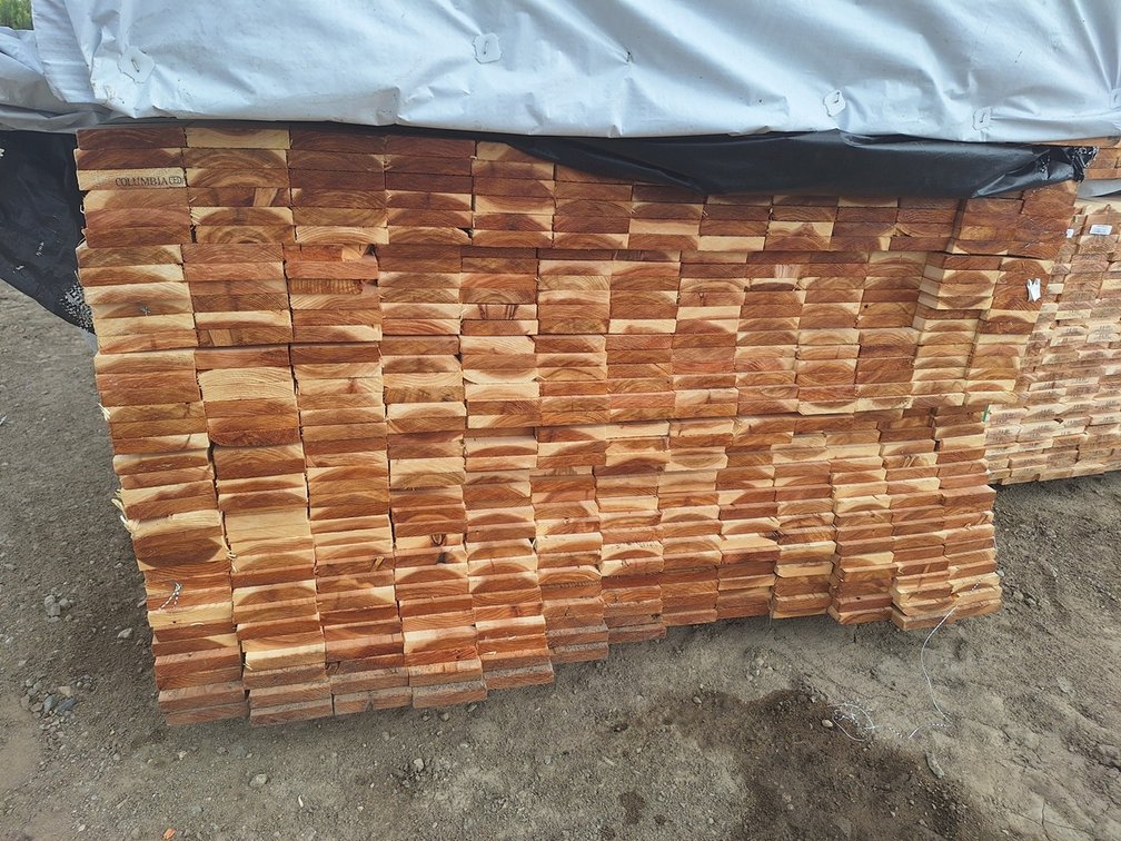 Cedar 1"x4" Fence Boards #4 S1S2E, 468 - 6' Pieces