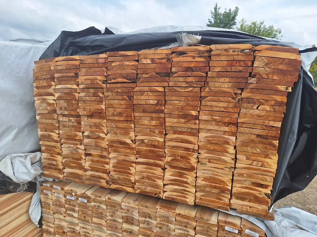 Cedar 1"x6" Fence Boards #4 S1S2E, 288 - 6' Pieces