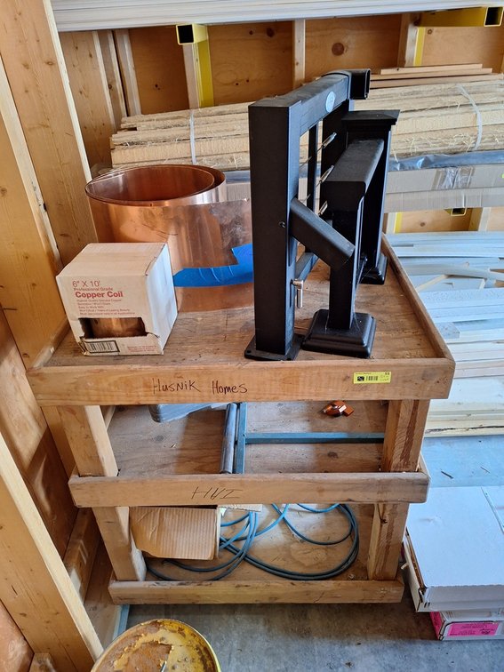 Wood Shop Cart 32"x26"x37" with Contents