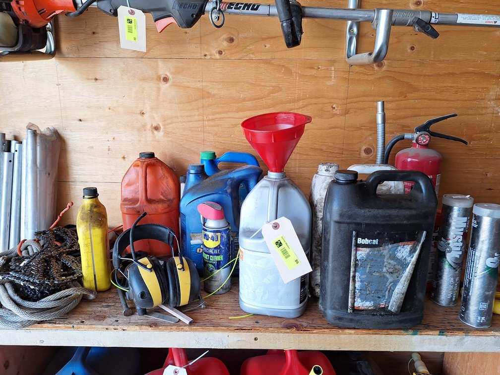 Assorted, Lube, Fire Extinguisher, More