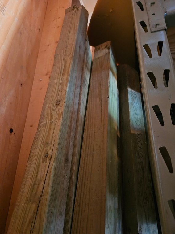 Assorted 4"x4" Wood Posts