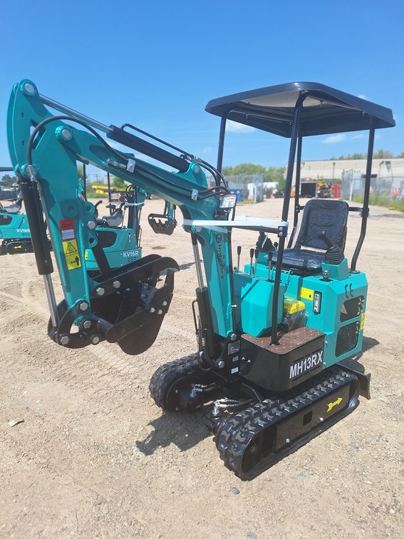 2026 CFG Mini Excavator, Model MH13RX, Unused
