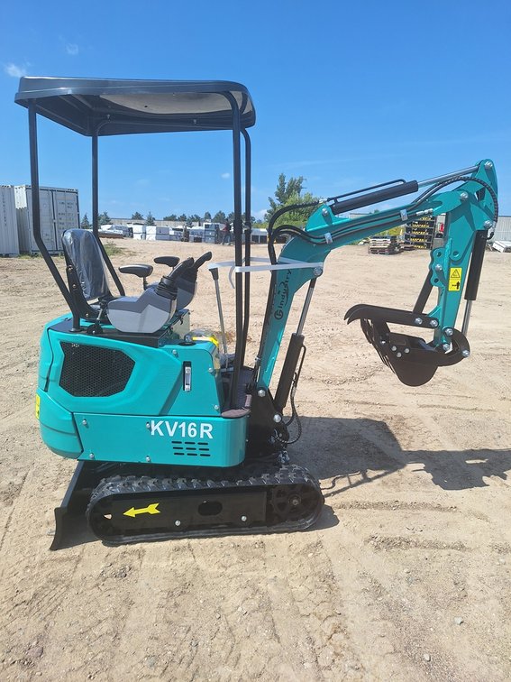 2026 CFG Mini Excavator, Model KV16R, Unused