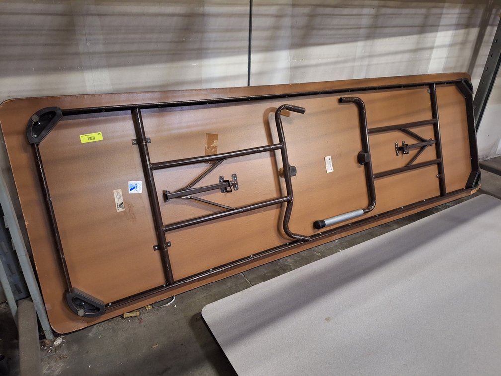 Folding Table, 96"x30"