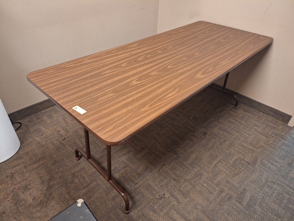 Folding Table, 72"x30"x29"