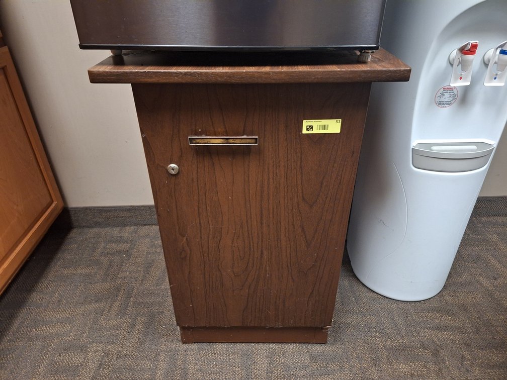 Wood/Metal Cabinet, 30"H