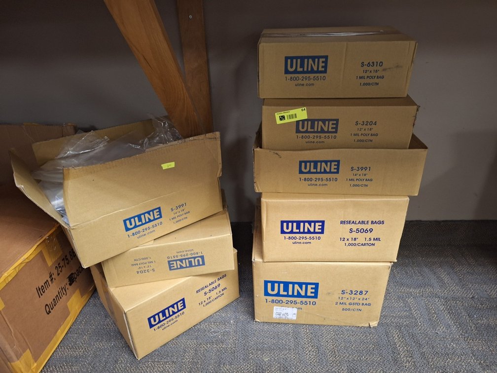 Assorted ULINE Bags