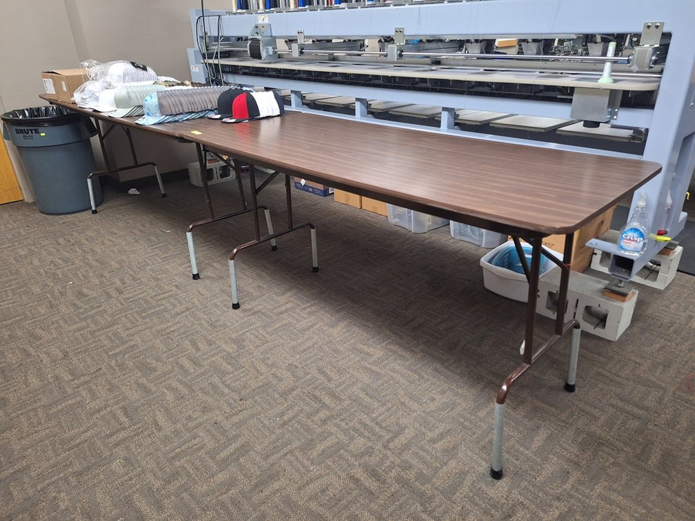 2 Folding Tables, 72"x30"x36"