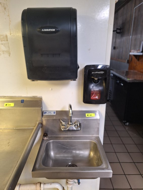Holly SS Hand Sink, 17"x15"x13"