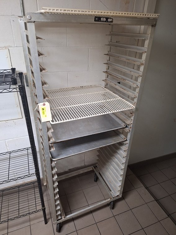 Wilder Aluminum Speed Rack on Wheels, 69"H