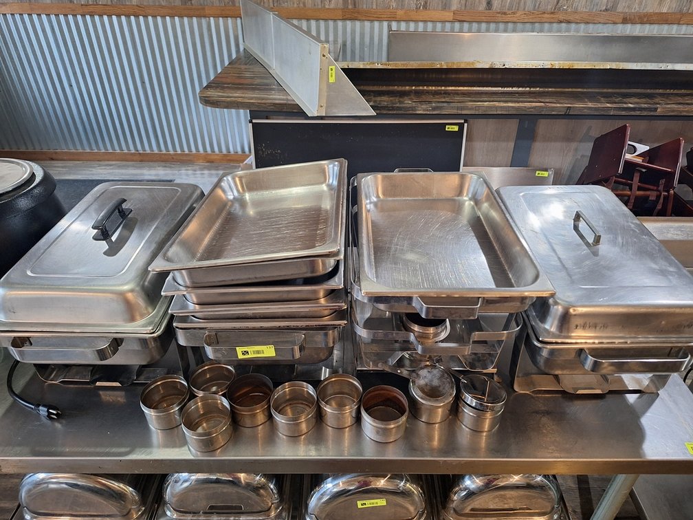 Assorted Chafing Dishes and Related