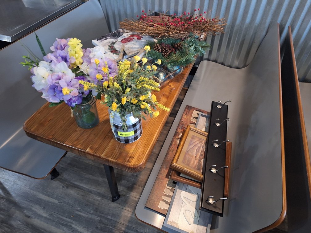 Assorted Decor on Table