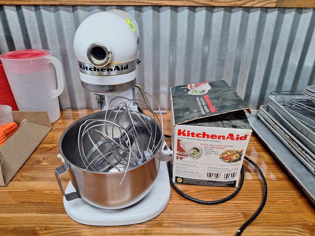 Kitchen Aid Commercial Stand Mixer with Related
