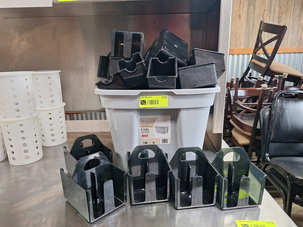 Assorted Plastic Sugar/Jelly Trays