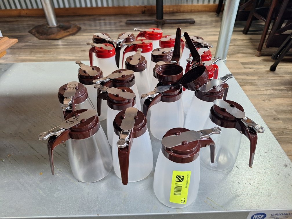 Assorted Syrup Dispensers