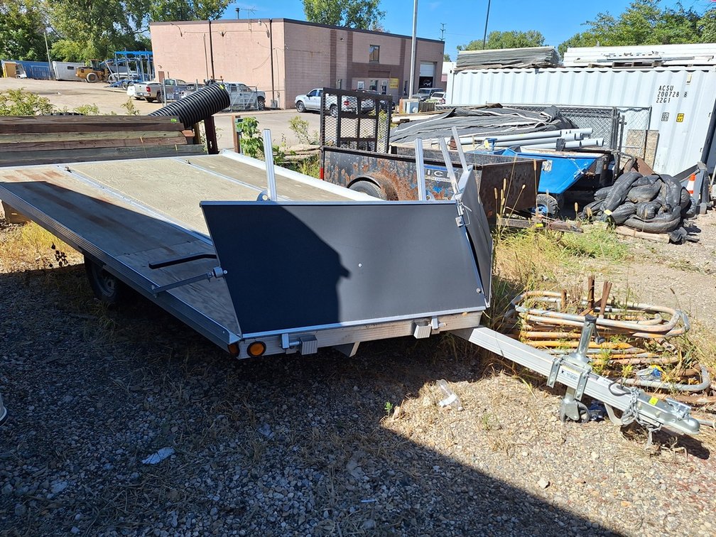 2023 Tritan USA 2 Place Aluminum Snowmobile Trailer
