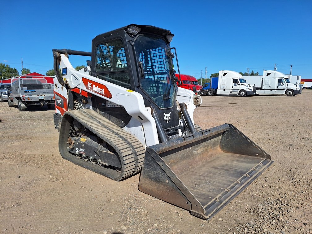 2025 Bobcat T66 R-Series Tracked Skid Steer, 274 Hours on Meter, Diesel Engine, 6' Bucket, PIN: B4SB53726
