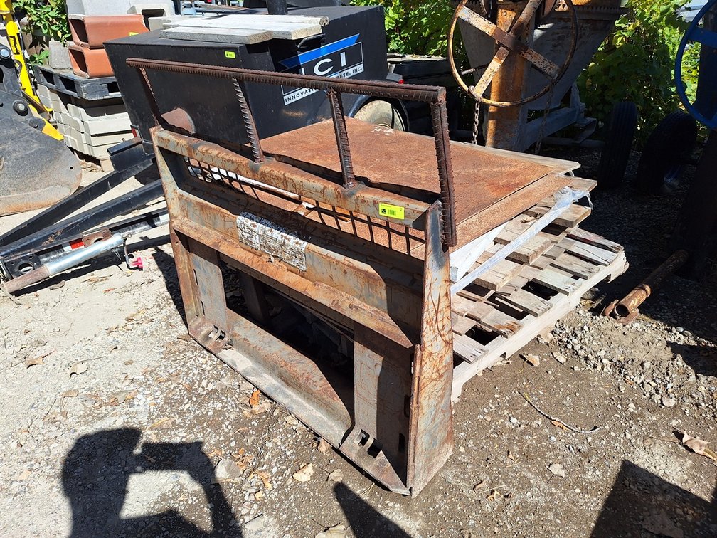 Bobcat/Skid Fork Attachment, 47" Wide, 40" Forks