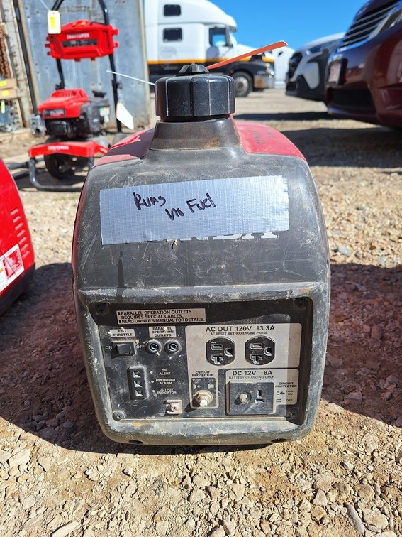 Honda EU2000i Gas Generator, Parts/Repair