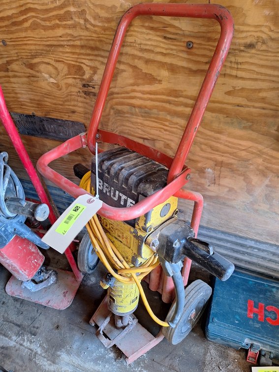 Bosch Brute Electric Jackhammer with Cart