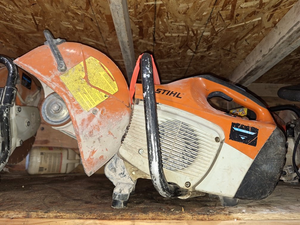Stihl Gas Concrete Saw