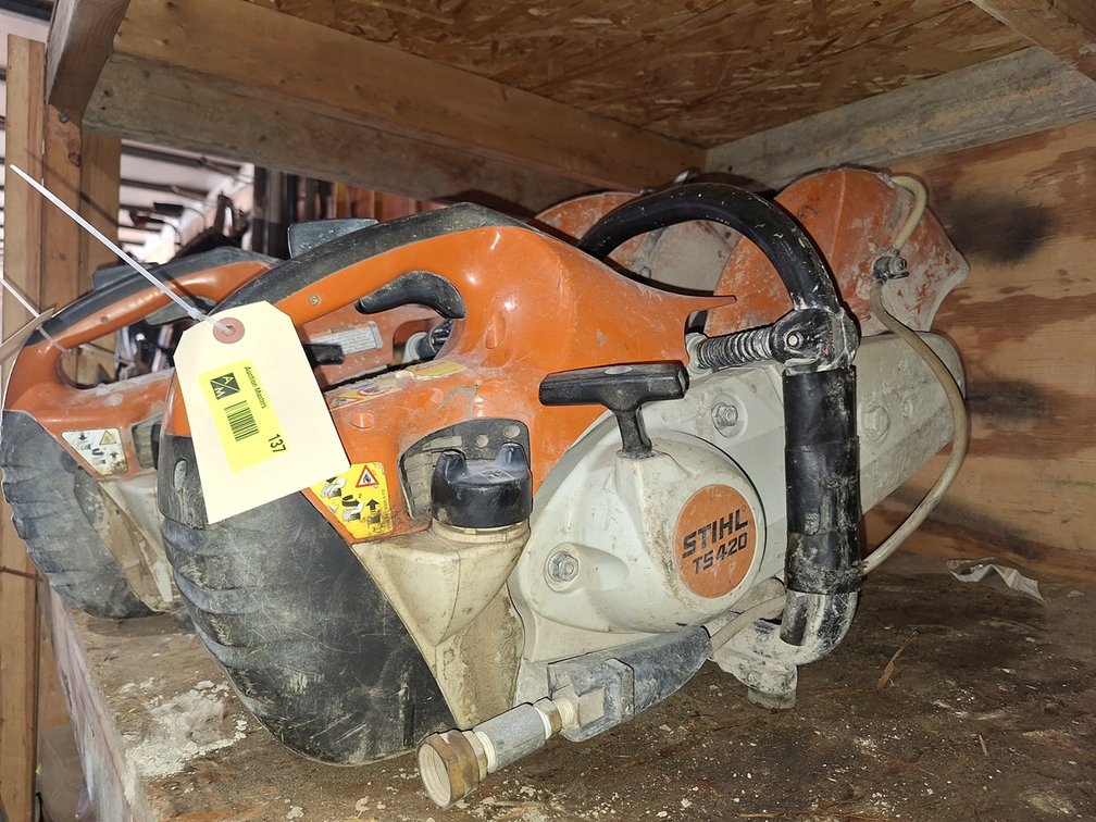 Stihl TS420 Concrete Saw, Gas