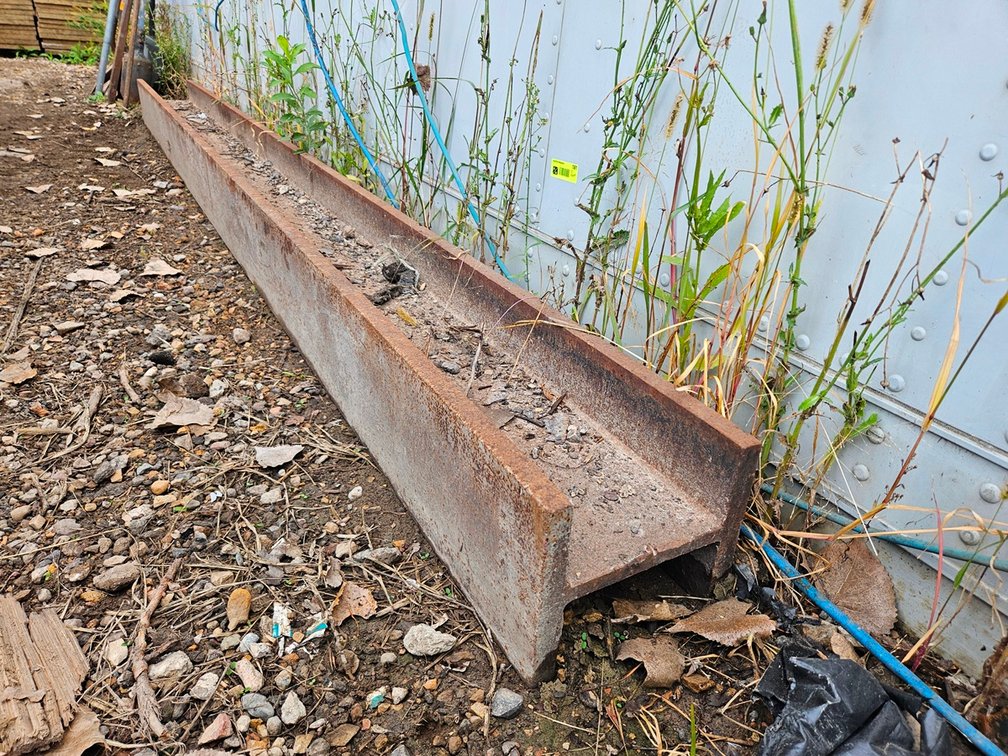 Steel I-Beam, 133"x9"x7.5"