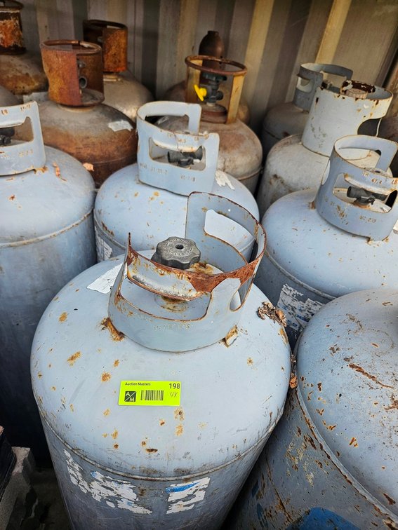 4 Propane Tanks, 48" Tall