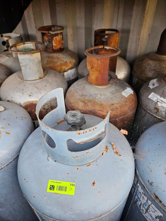 3 Propane Tanks, 48" Tall