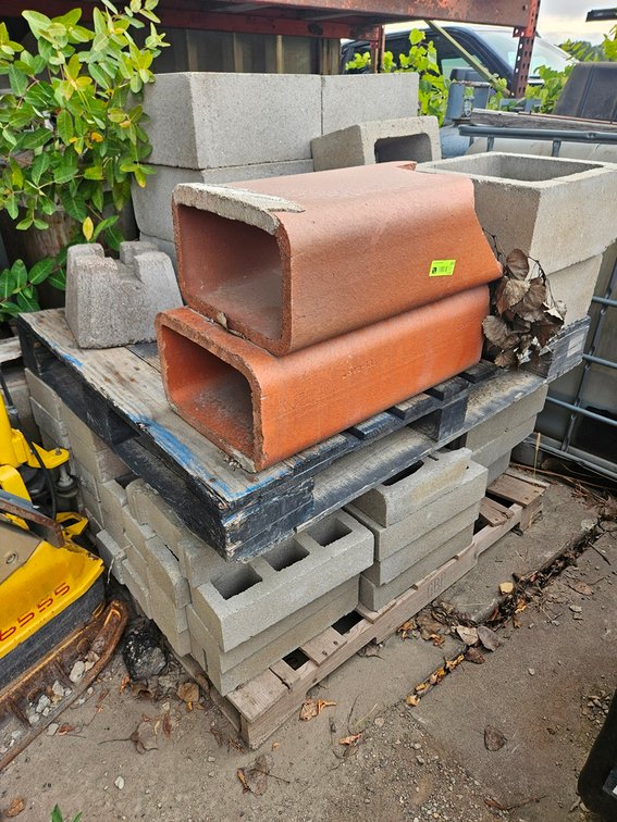 Assorted Pallets of Concrete Blocks, Approx. 6