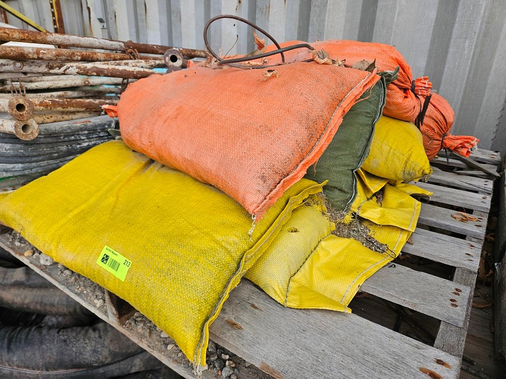Pallet of Sandbags