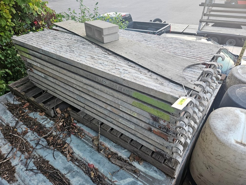 18 Aluminum Scaffolding Planks, 81"x19"
