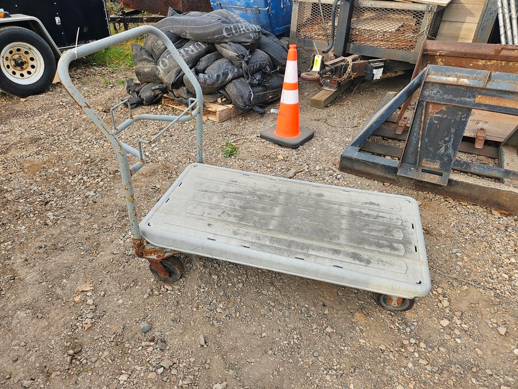 Metal/Poly Cart, 48"x24"