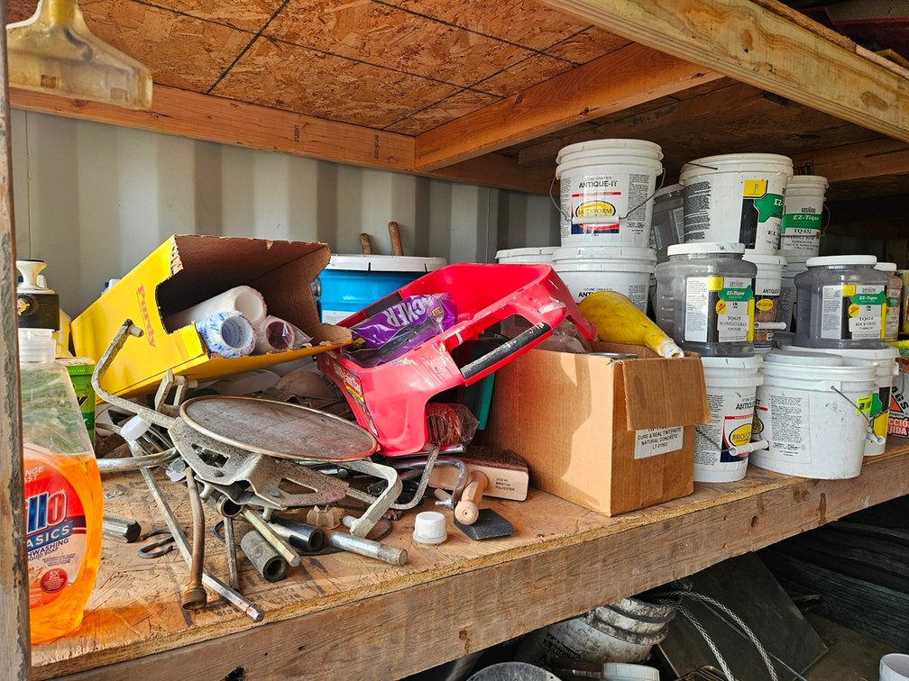Assorted on Shelf, Concrete Color, More
