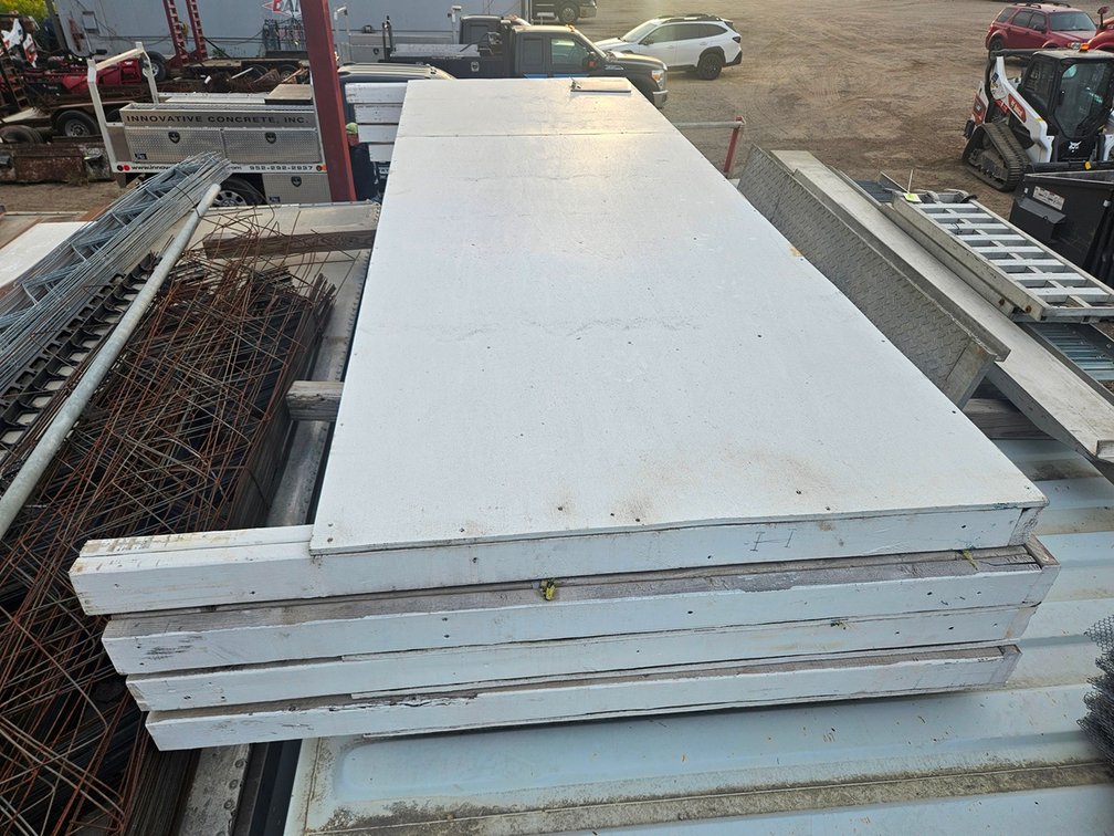4 Wood Panels, 12'x61"x4"