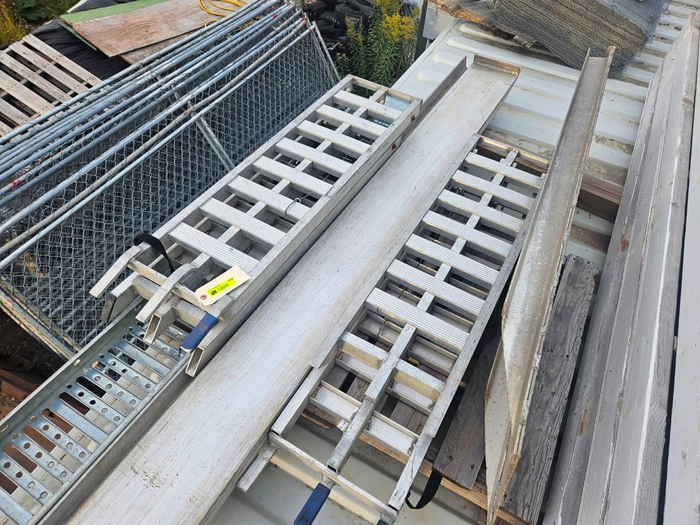 Pallet Assorted Aluminum Ramps